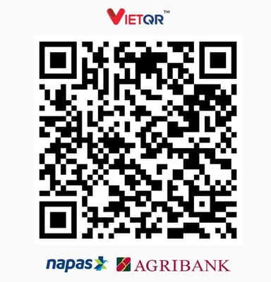 QR VietQR ủng hộ PhotoGuide qua Agribank