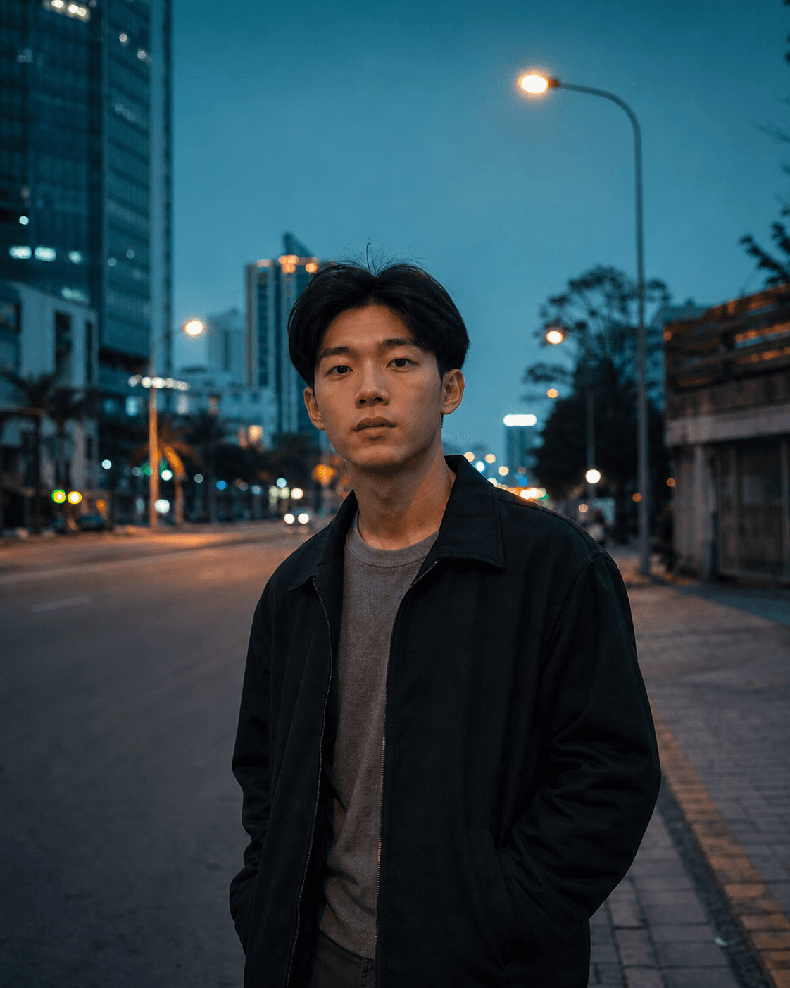 Ảnh sau khi áp dụng preset Cinematic Teal & Orange